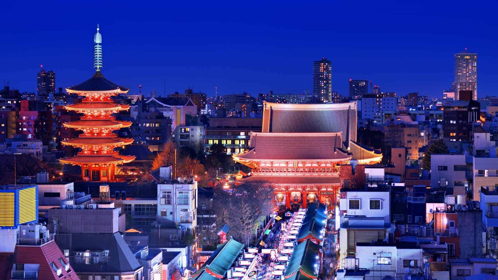 The unique nightlife in Traditional Asakusa