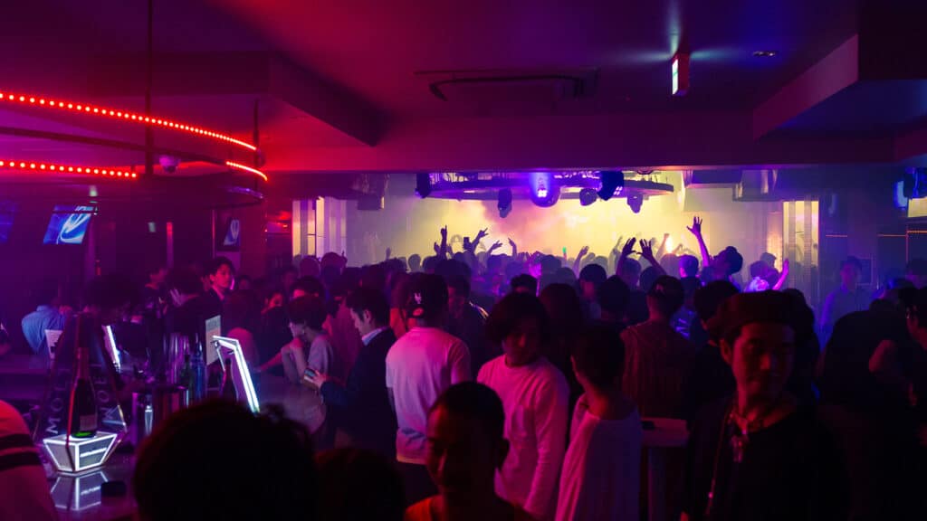 Image of a busy night at the club - Camelot