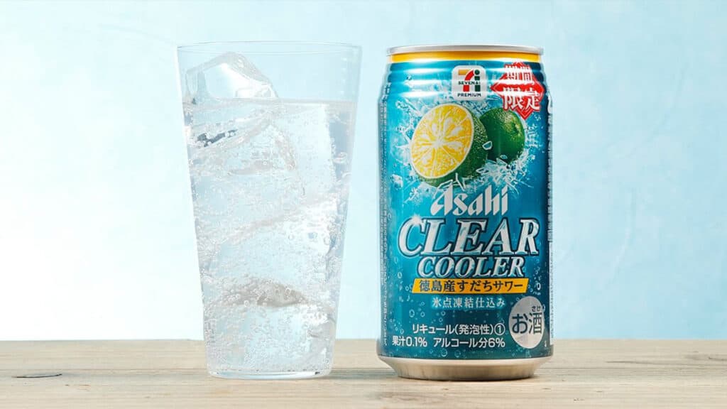 Asahi clear cooler strong zero