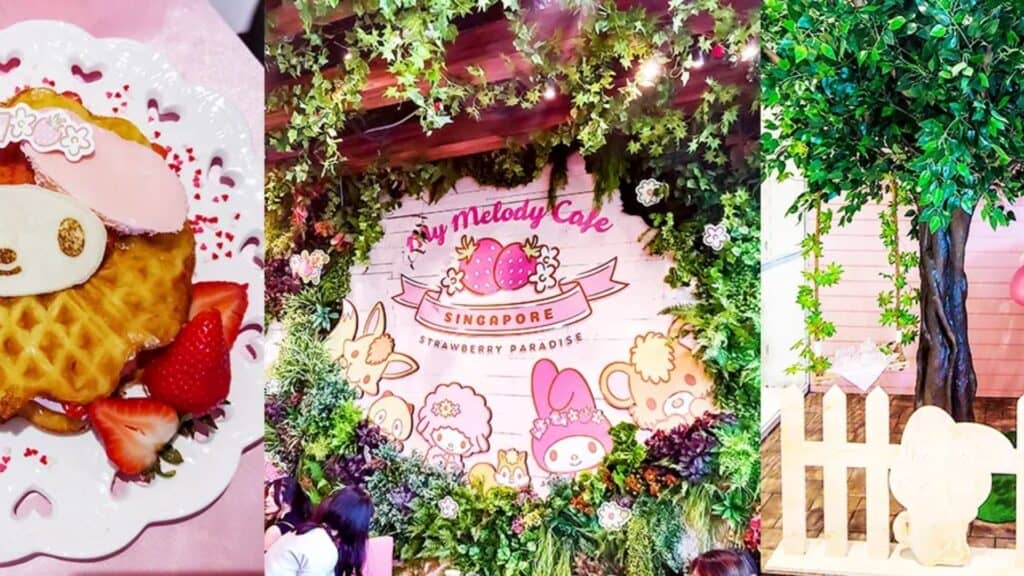 Find Kawaii Collaboration Cafes in Tokyo My Melody Cafe