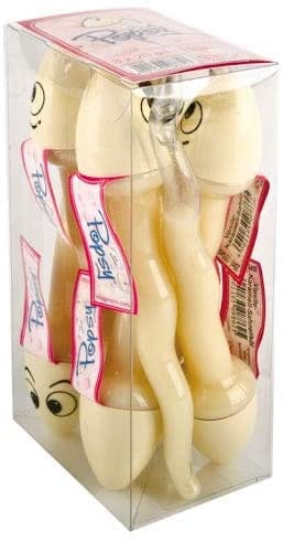 Image of vanilla and caramel-flavoured cream liqueur popsy sperm shots