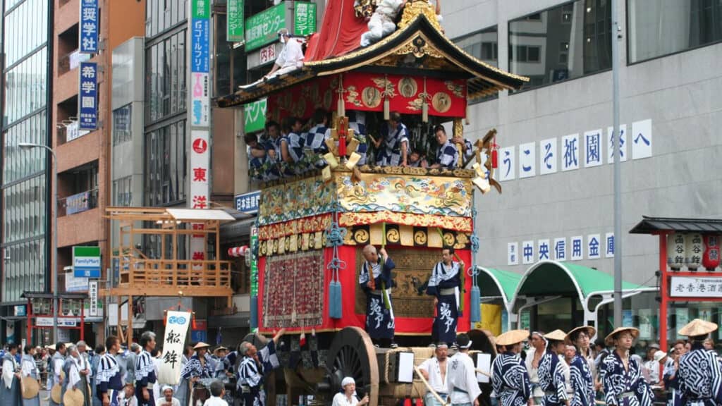 Gion Festival Japan summer matsuri