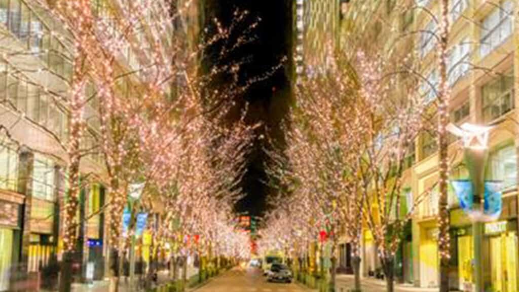 Illuminations, Colourful LED Light Festivals in Tokyo Marunouchi Light illumination Tokyo Japan