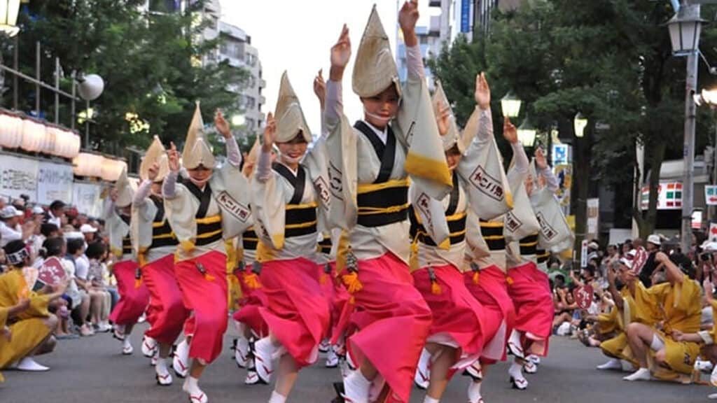 Matsuri summer festival tokyo. Awa Odori Festival Tokushima Summer