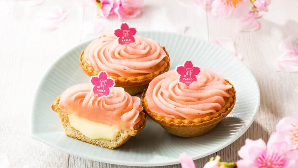 Spring has Sprung, how to enjoy Spring in Tokyo, 2020 Pablo spring edition cheese tart
