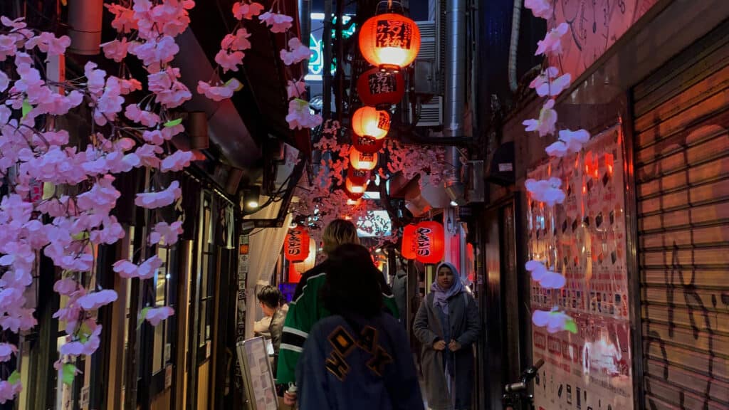 Visit Tokyo under 24 hours- One Day Trip Itinerary Omoideyokocho bridge