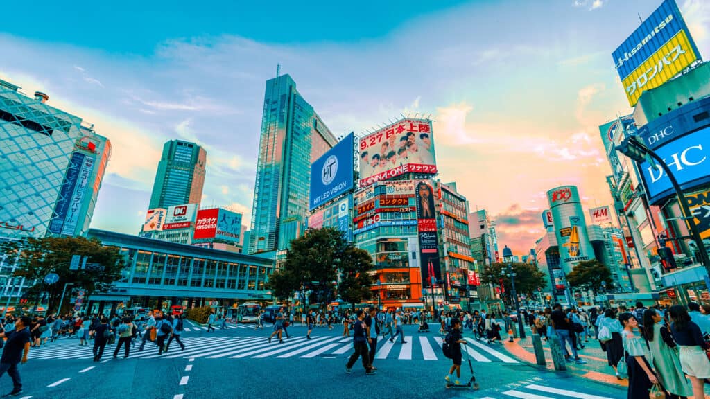 Visiting shibuya during coronavirus