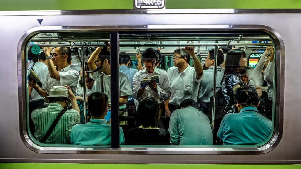 What Not to Do on Tokyo Trains: Don't be loud!