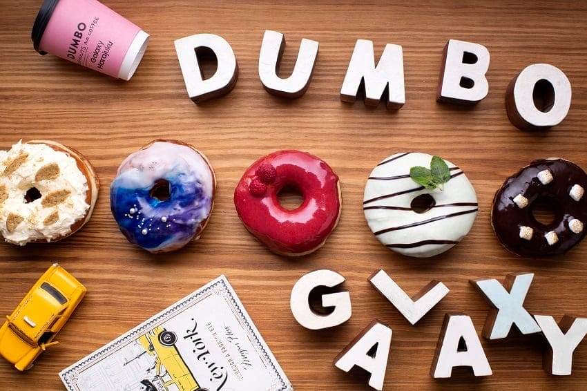 Galaxy Building Interactive and instagrammable experiences all for free social gallery mission to space galaxy dumbo donuts