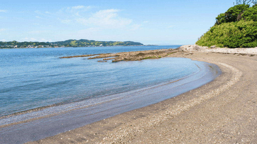 Chiba beaches in Japan