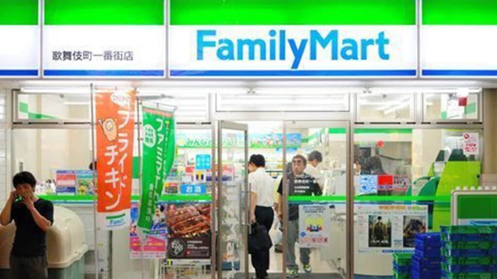 Family mart shopping convenience store