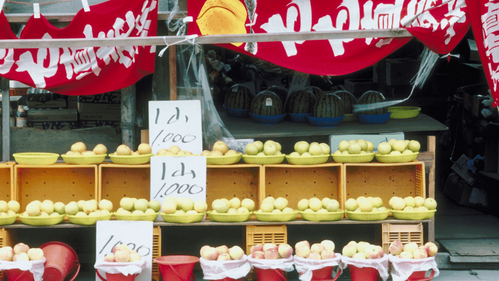 Moving to Japan grocery shopping