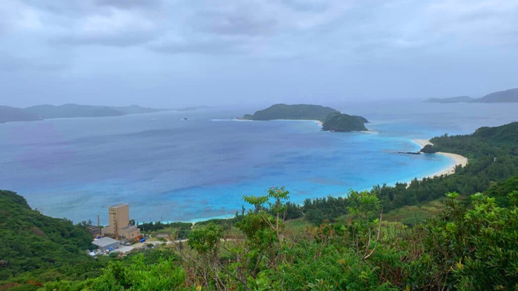 Zamami Island view in Okinawa