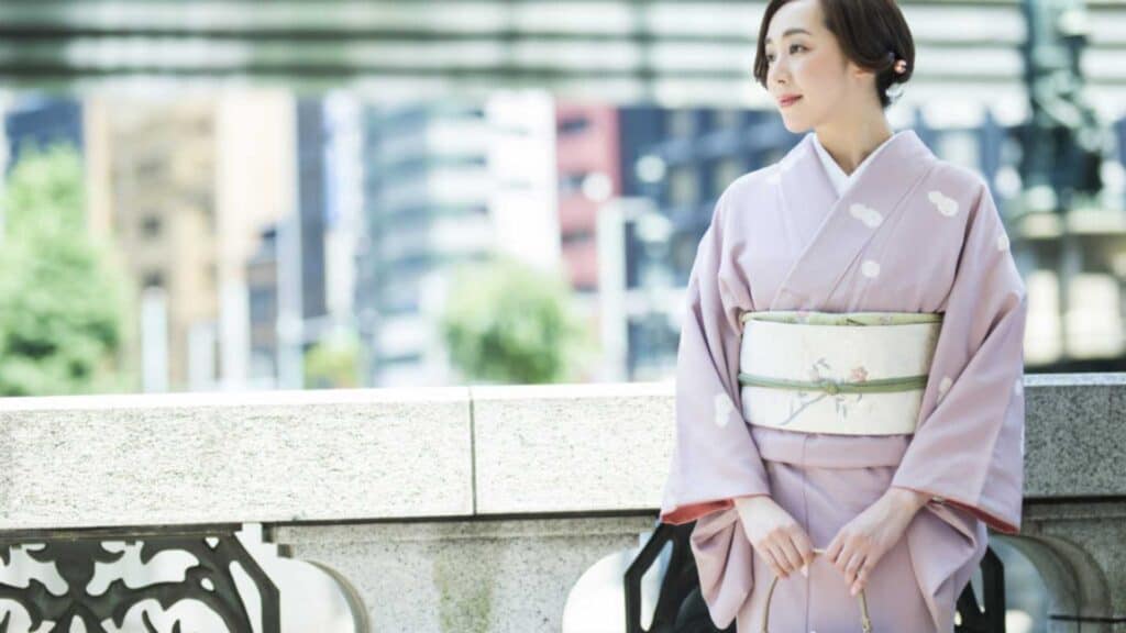 Iro muji kimono