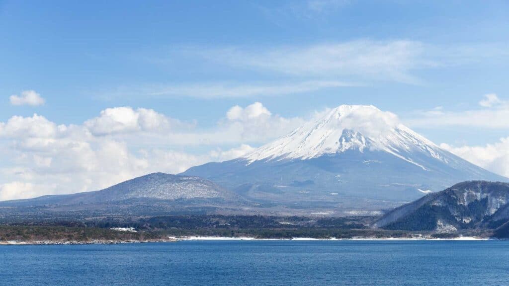 Mt Fuji view with kawaguchiko