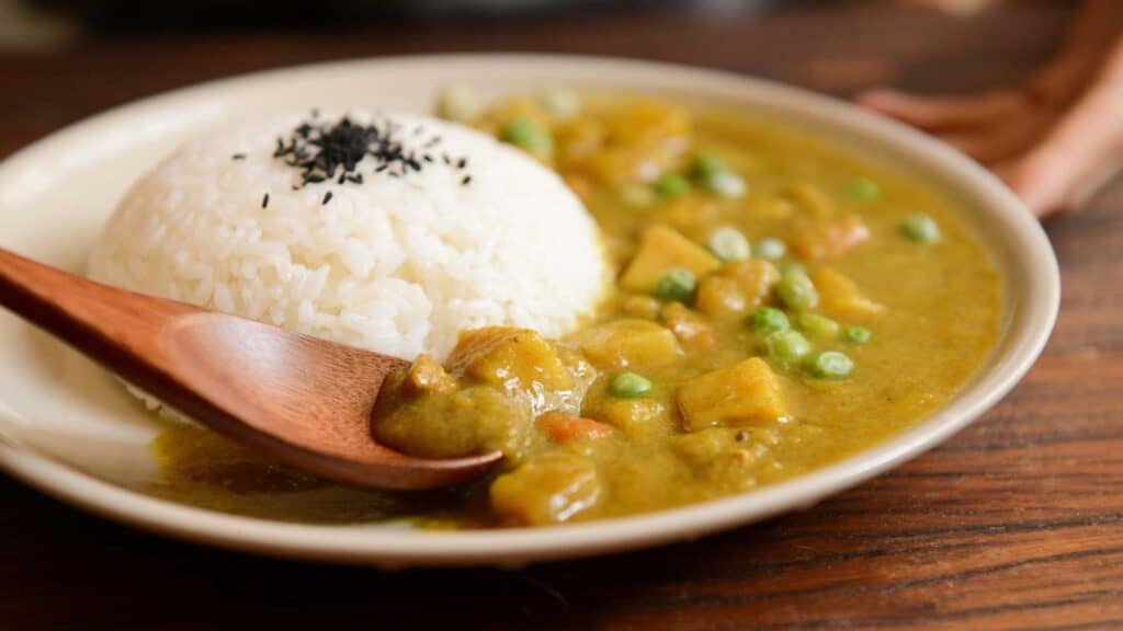 Japanese curry in Tokyo