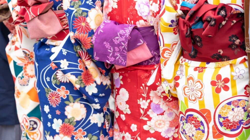 Kimono in Tokyo Japan