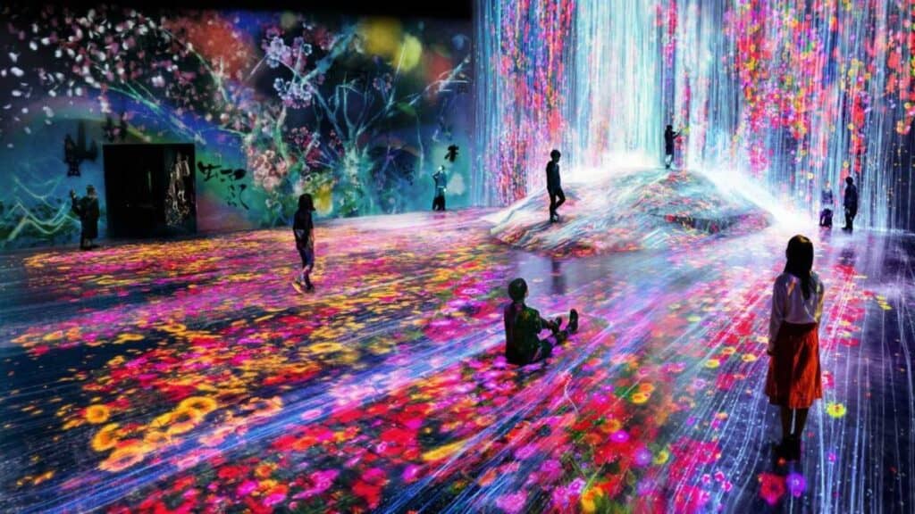 teamLab in Tokyo