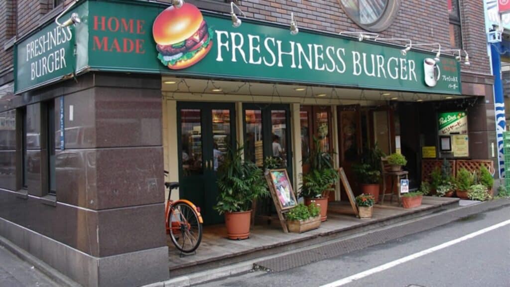 Fast food chains in Japan Freshness Burger