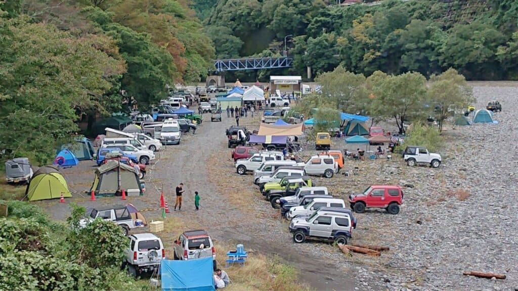 Camping in Japan 8 unique campsites near Tokyo Akiha Auto Camp