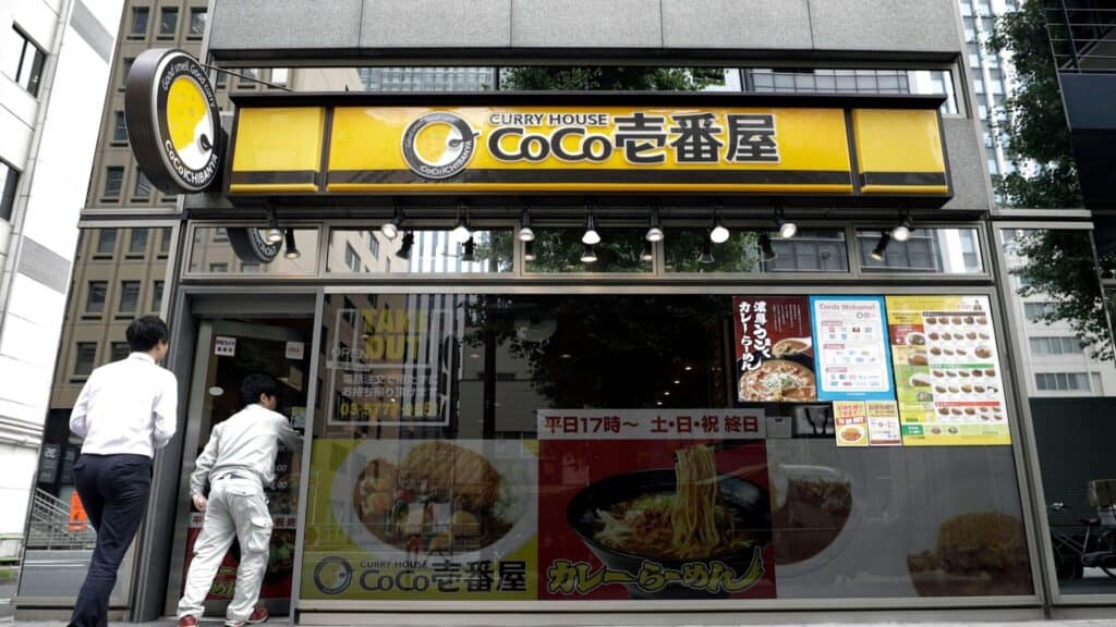 Fast food chains in Japan Coco Ichibanya