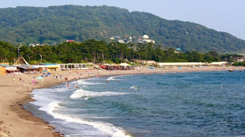 Beaches near Tokyo Isshiki beach