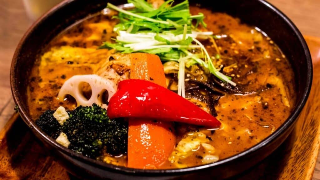 Travel in Hokkaido Sapporo Soup Curry