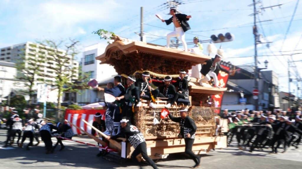 autumn festivals in japan danjiri matsuri festival