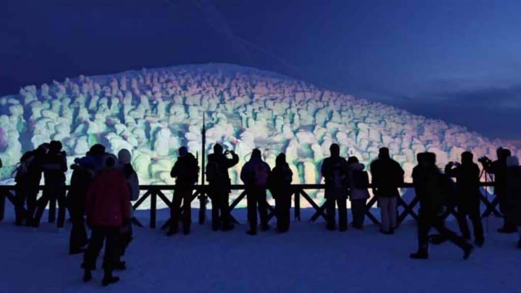 8 Best Winter festivals Zao snow monster festival 1