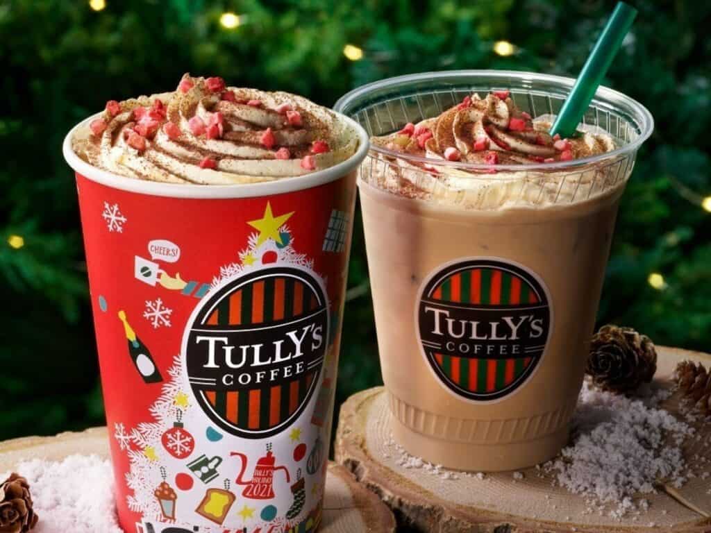 Top 8 Christmas edition drinks to try this winter Tully’s Coffee
