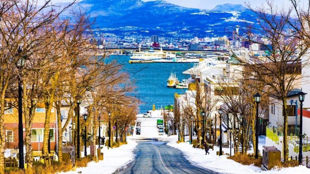 Where to visit in winter in Japan Hakodate
