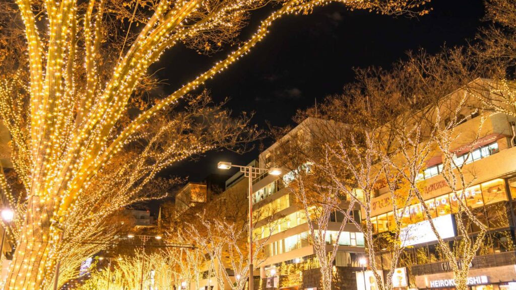 17 Illuminations in Tokyo Omotesando Fendi Illumination 2022 1