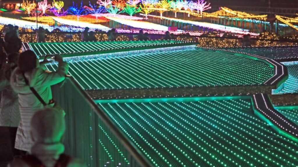 29 Best Winter illuminations in Japan Tokyo Mega Illumination 2022-2023 – Oi Racecourse Illumination