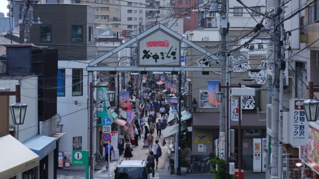 Best Street food Yanaka Ginza Shotengai