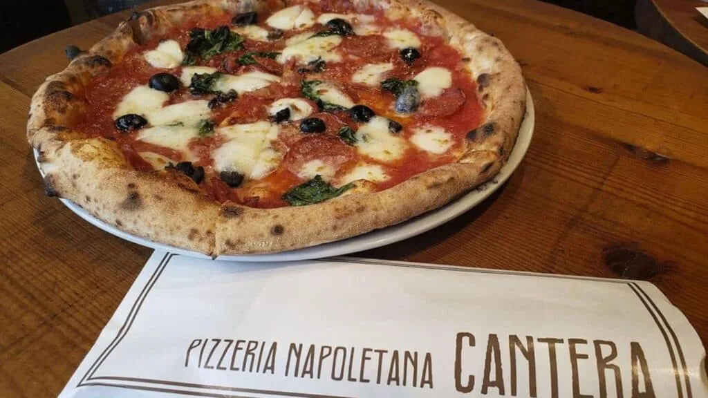 Tachikawa area guide Pizzeria napoletana CANTERA food