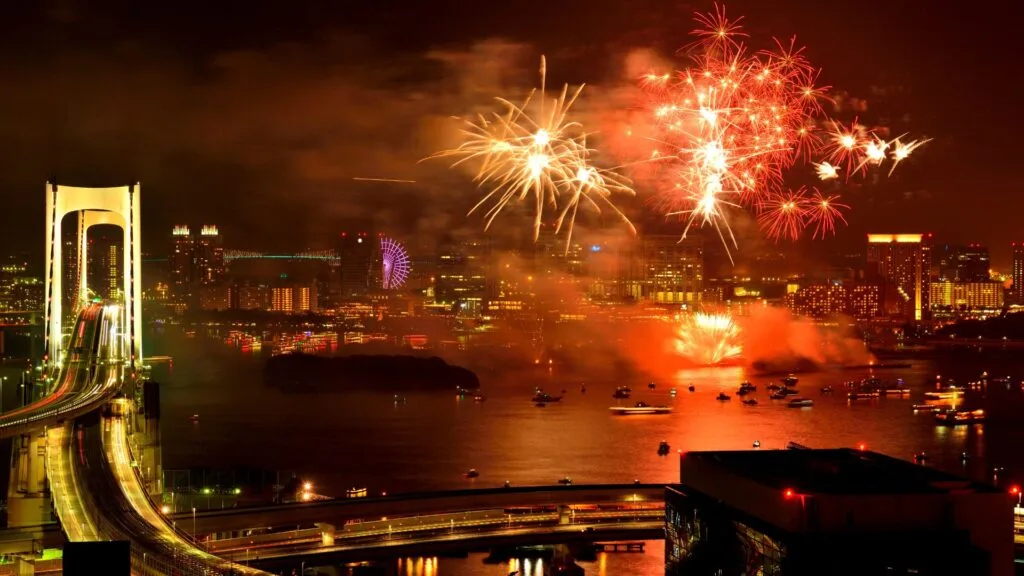 Best Firework Festivals in Tokyo Tokyo Bay Firework Festival
