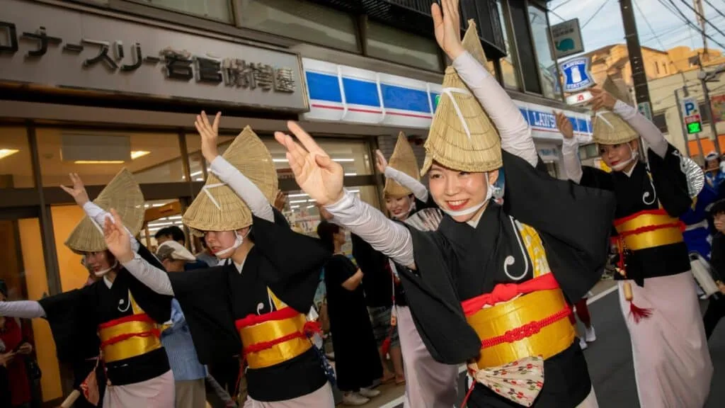Best Japanese festivals & matsuri Kasei Awa Odori Festival