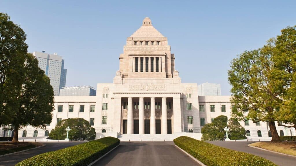 Chiyoda City Ward The National Diet Building, Nagatacho, and Tameike-Sanno