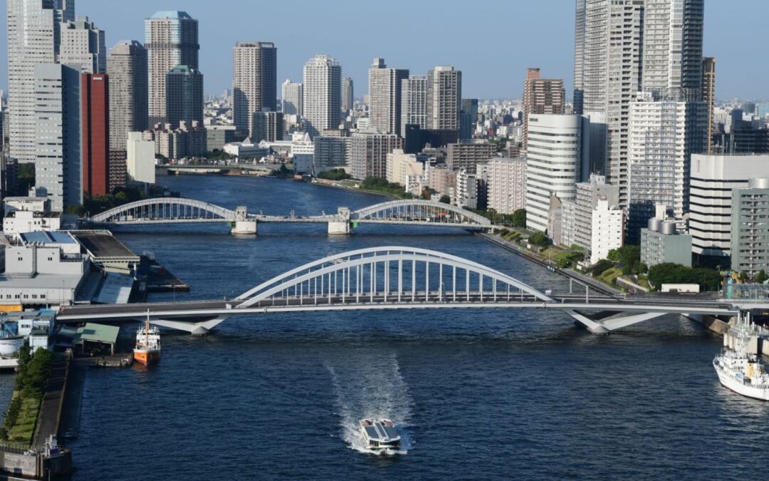 Tsukishima area guide_ Kachidoki Bridge 勝鬨橋