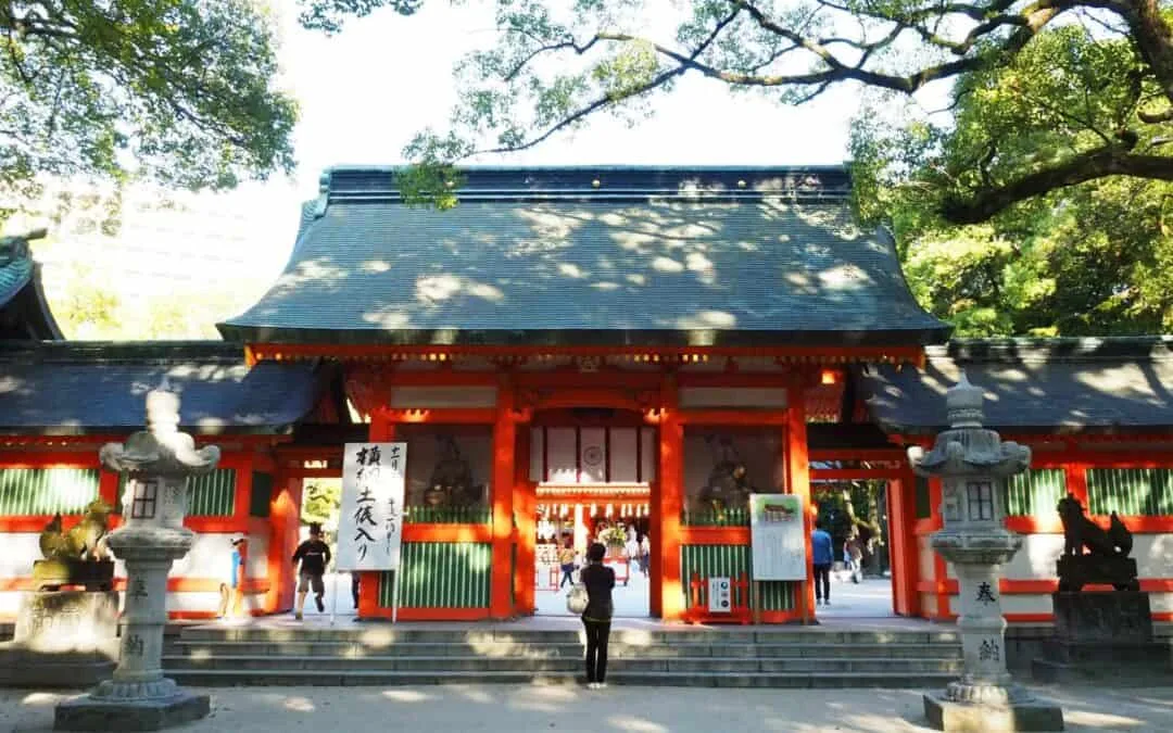 Tsukishima area guide_ Sumiyoshi Shrine 住吉神社