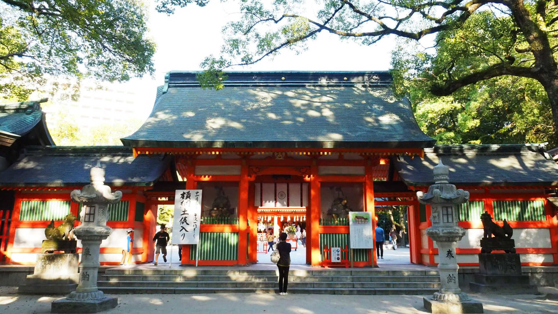 Tsukishima area guide_ Sumiyoshi Shrine 住吉神社