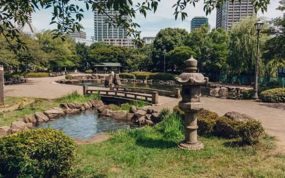 Tsukishima area guide_ Tsukuda Park 中央区立佃公園