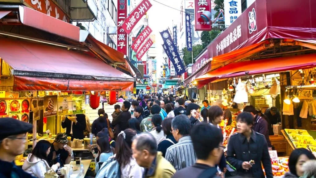 Ueno area guide Ameyoko