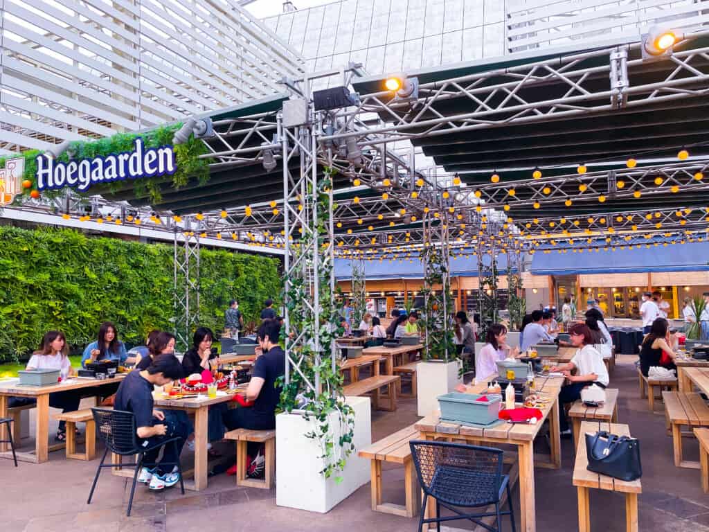 Discover the Best Shinjuku Beer Garden Experience at BBQ Shinjuku Beer Garden HELLO