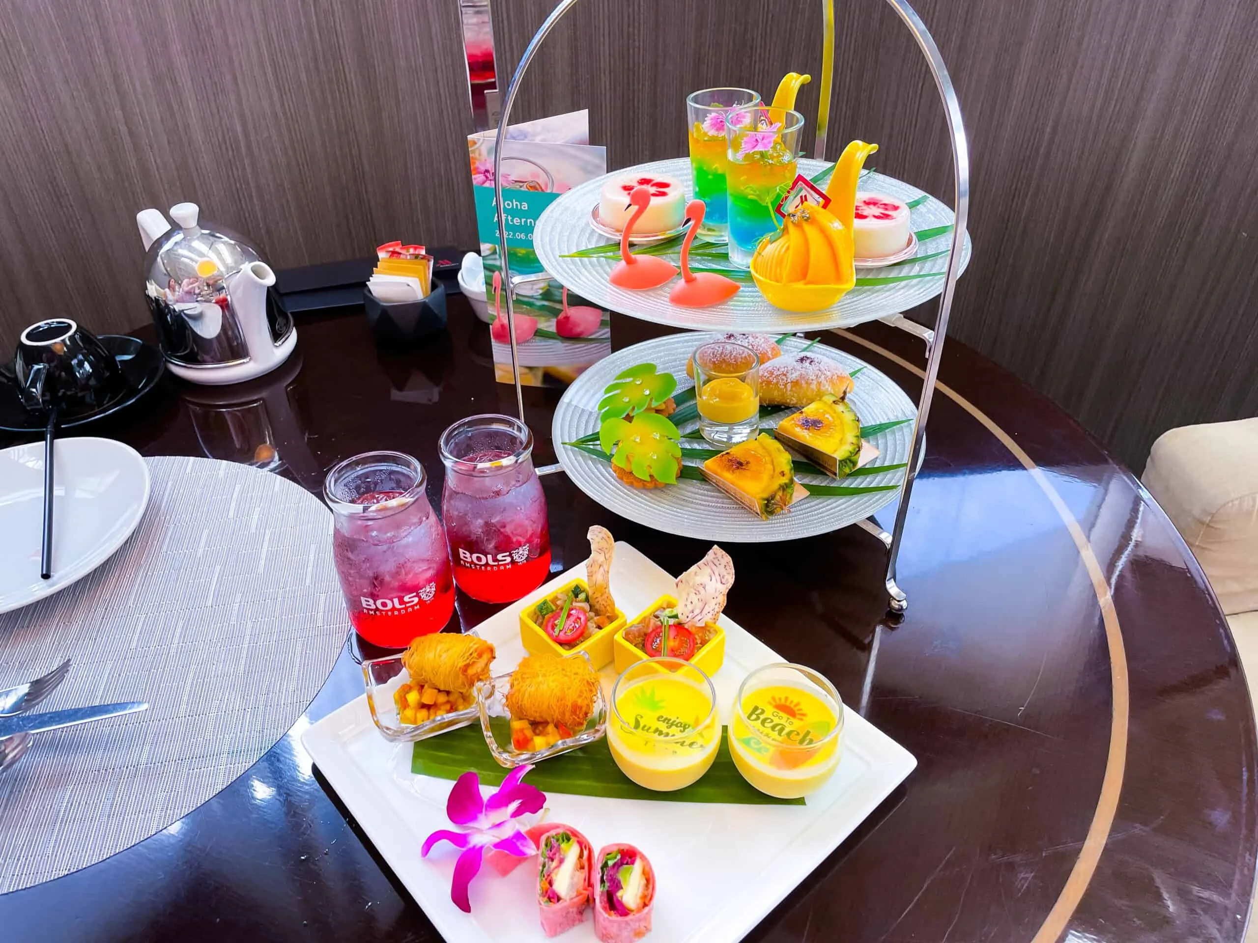 Aloha Afternoon Tea by the Marriot Hotel