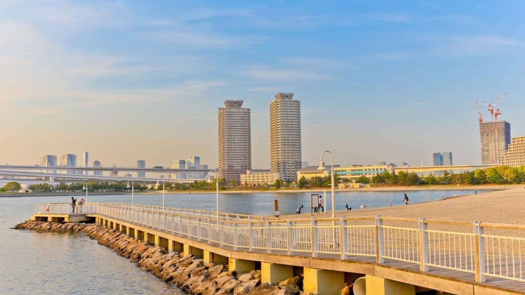 Minato City Ward _ Odaiba Seaside Park