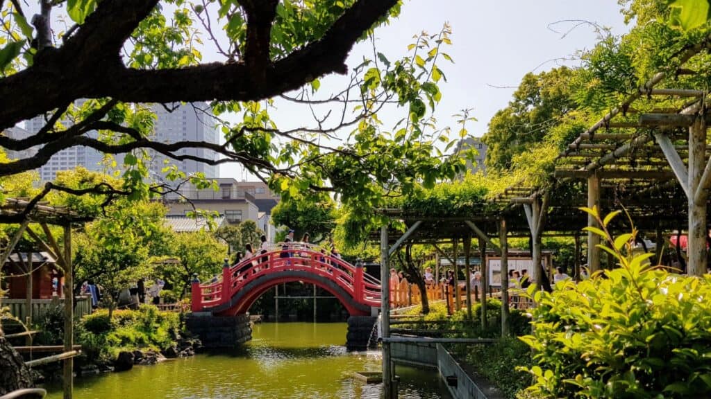 Golden Week Kameido Tenjin Shrine