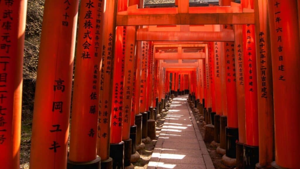 Japan 1-week Itinerary Fushimi Inari Taisha Shrine