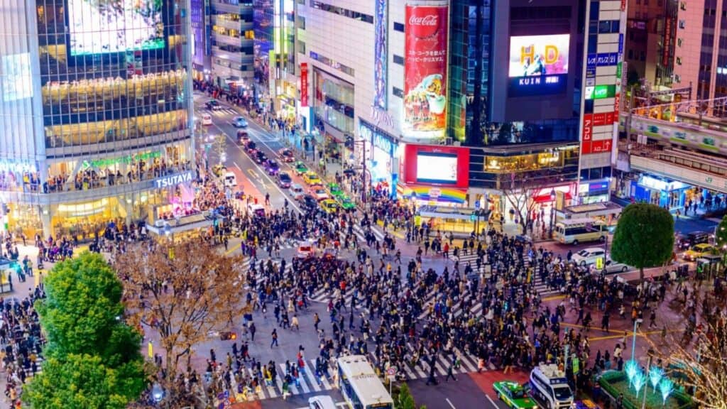 Japan 1-week Itinerary Shibuya- Crossing