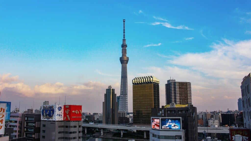 Japan 1-week Itinerary Skytree